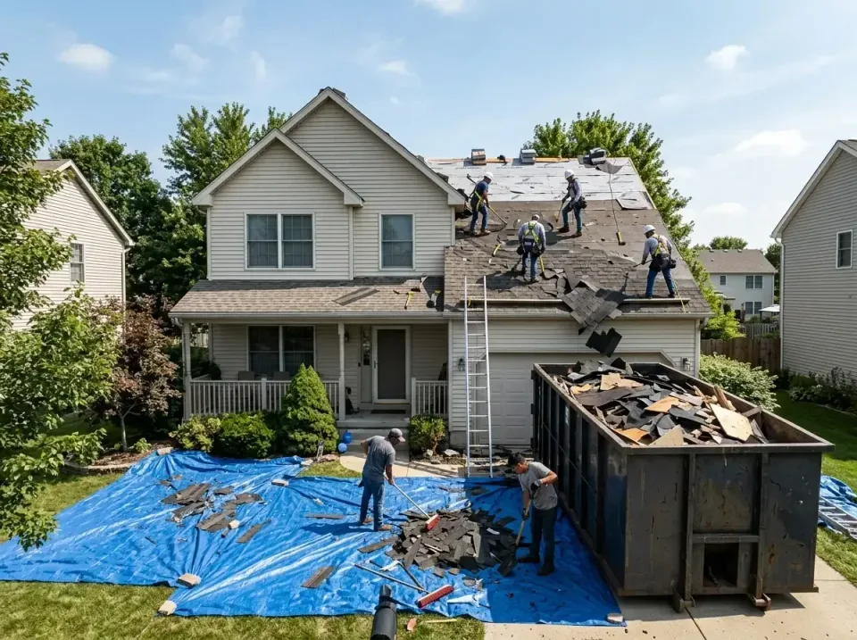 roof-replacement-debris-remova-004 — frequently asked questions, Cheapest Dumpster Rentals in Hanover, IN